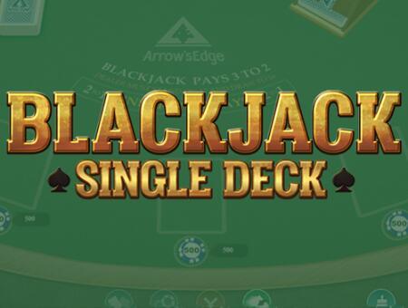 Single Deck Blackjack