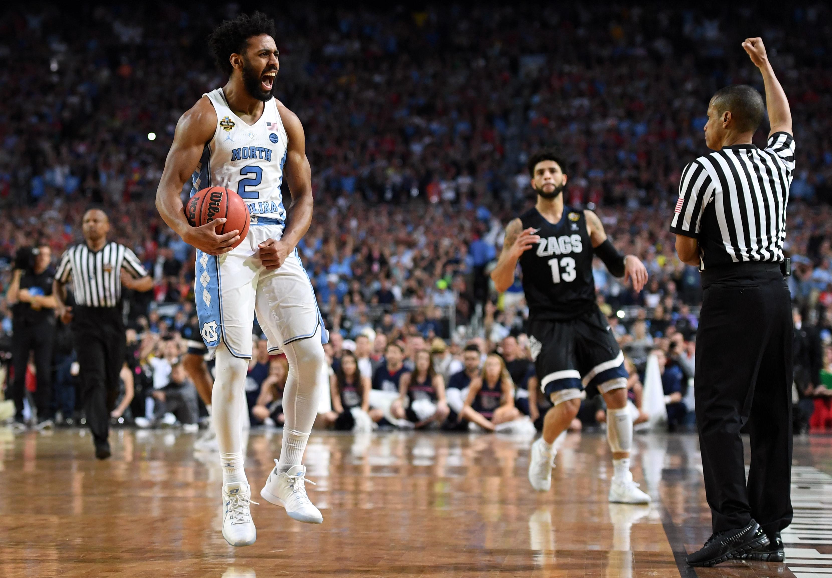 North Carolina UNC March Madness Gonzaga